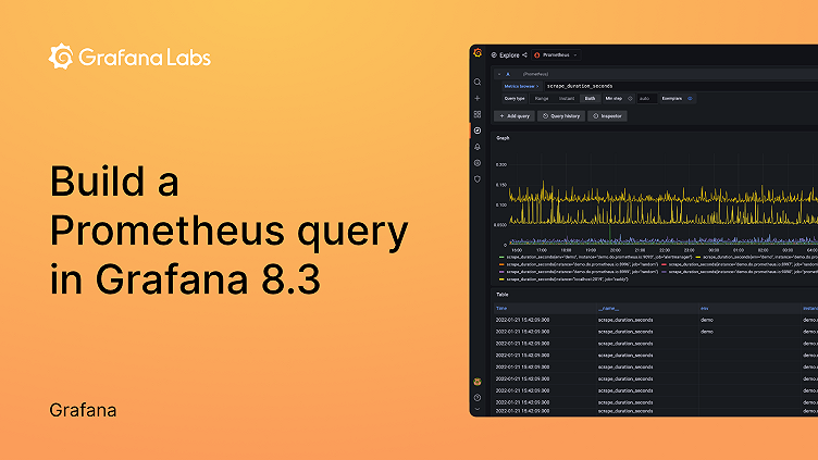 Video: How to build a Prometheus query in Grafana