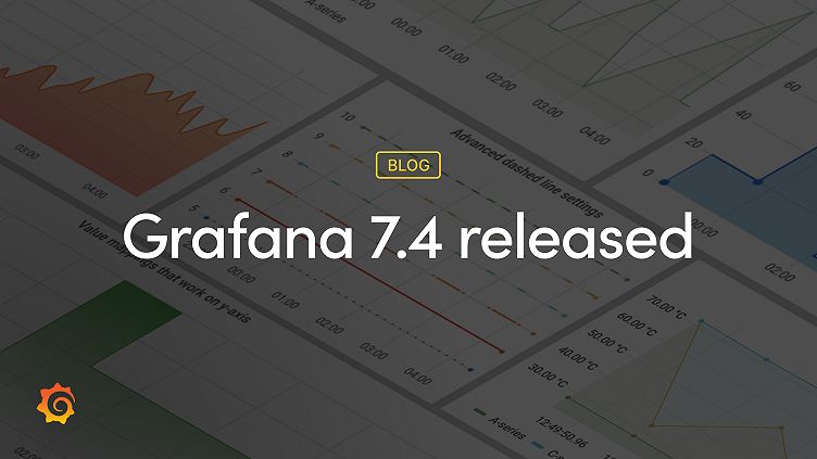 Grafana 7.4 released: Next-generation graph panel with 30 fps live streaming, Prometheus exemplar support, trace to logs, and more