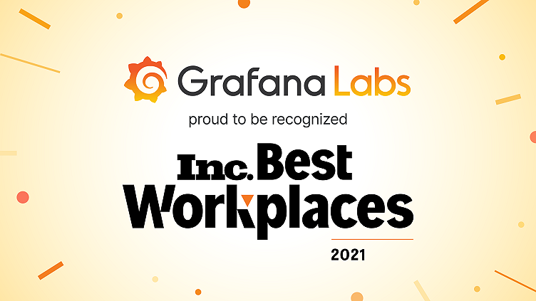 Grafana Labs named to the Inc. Best Workplaces 2021 list