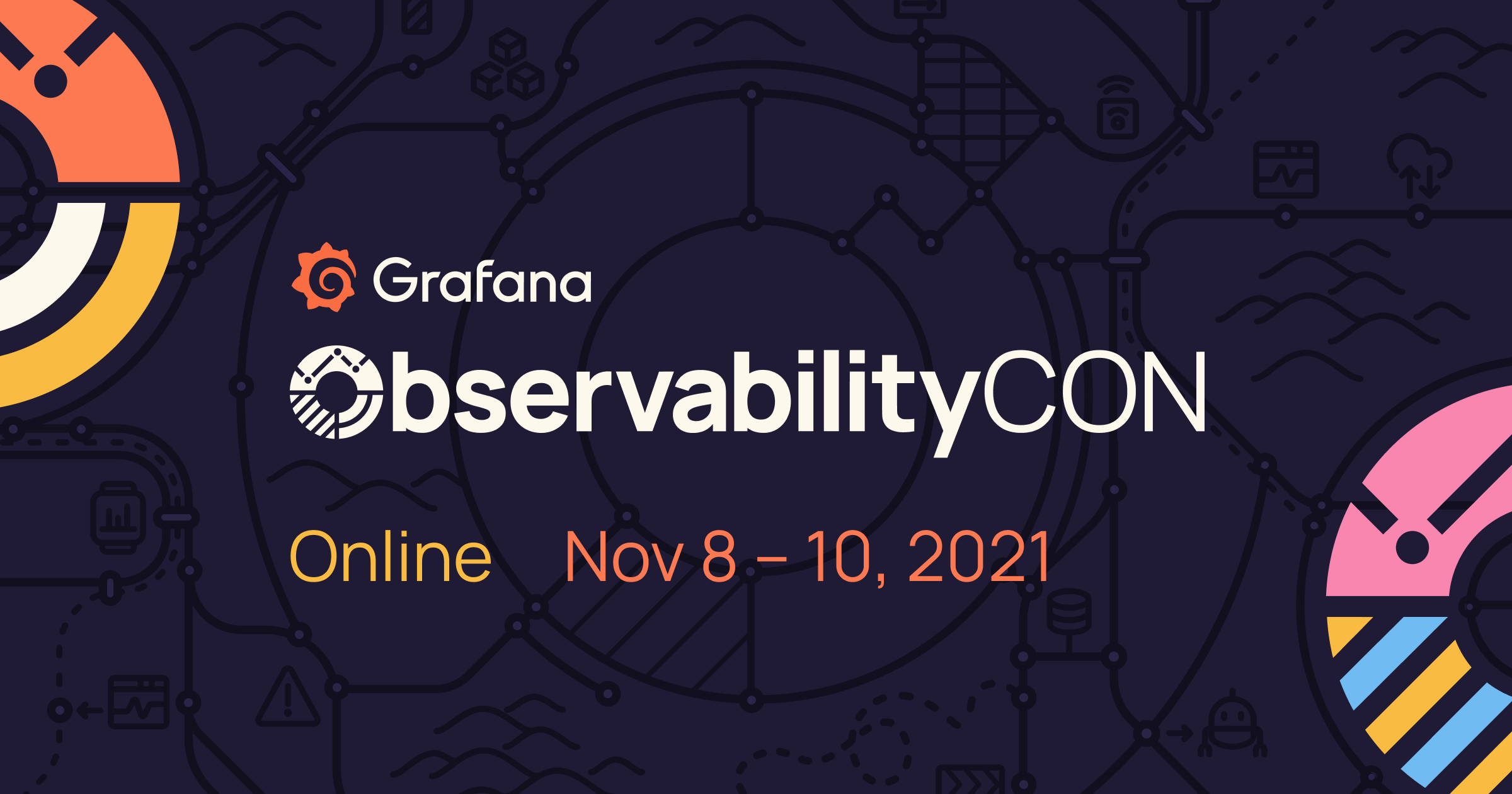 Grafana – ObservabilityCON from November 8-10, 2021