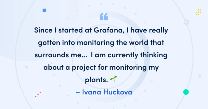 Meet the Grafana Labs team: Ivana Huckova, a frontend engineer working on Grafana Explore