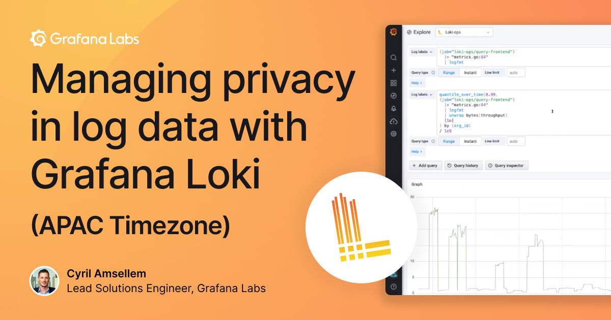 Managing privacy in log data with Grafana Loki