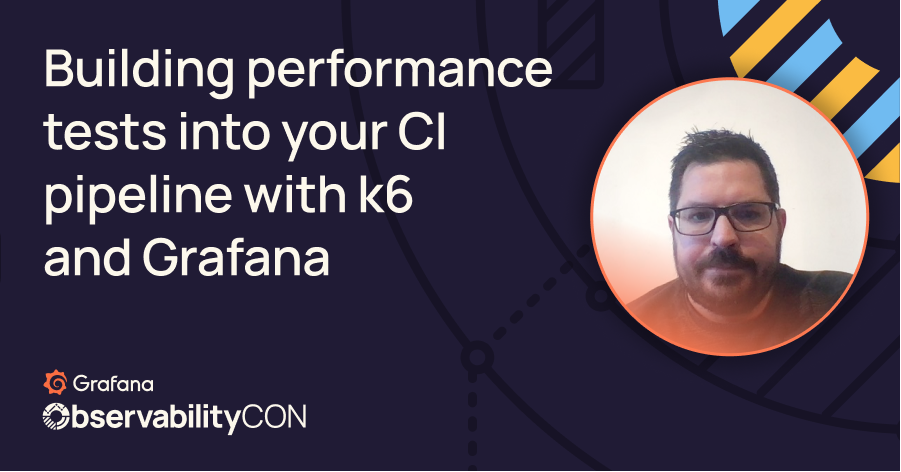 Building performance tests into your CI pipeline with k6 and Grafana