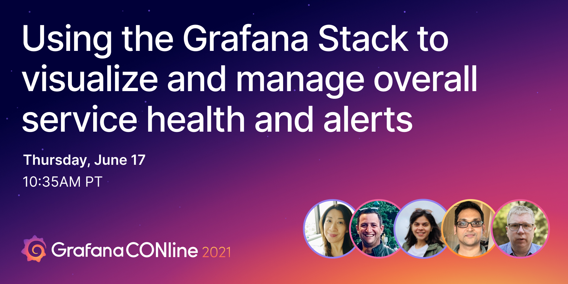 Using the Grafana Stack to visualize and manage overall service health and alerts