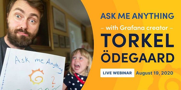 Ask Grafana creator Torkel Ödegaard anything in tomorrow's live webinar