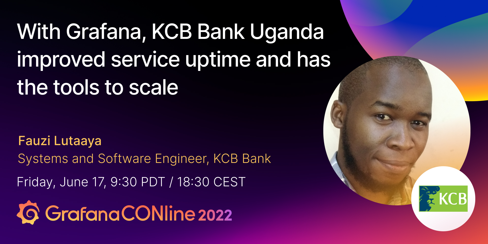 With Grafana, KCB Bank Uganda improved service uptime and has the tools to scale