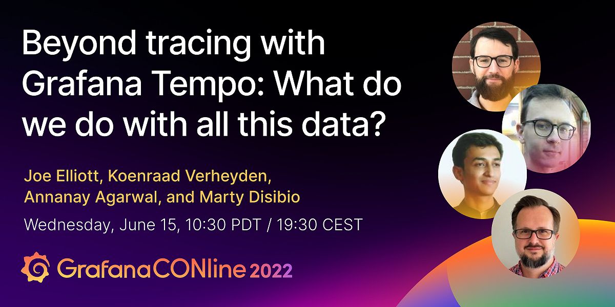 Beyond tracing with Grafana Tempo: What do we do with all this data?