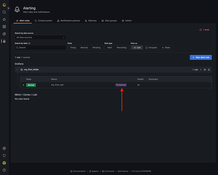 New in Grafana Alerting: File provisioning