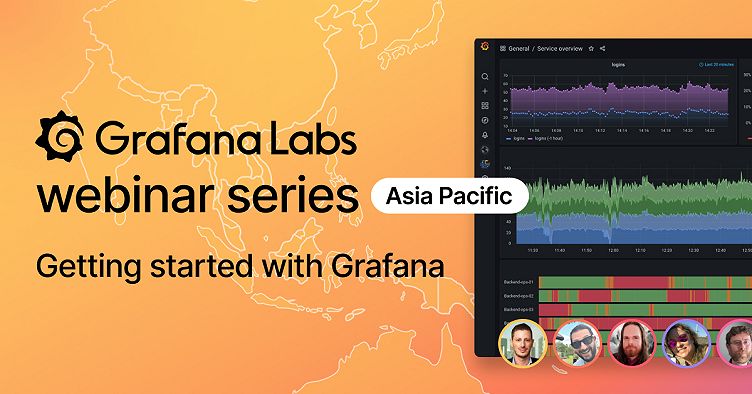 Get started with metrics, logs, and traces in our new Grafana Labs Asia Pacific webinar series