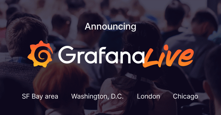 Learn about the LGTM stack at GrafanaLive, a new conference series coming to a city near you