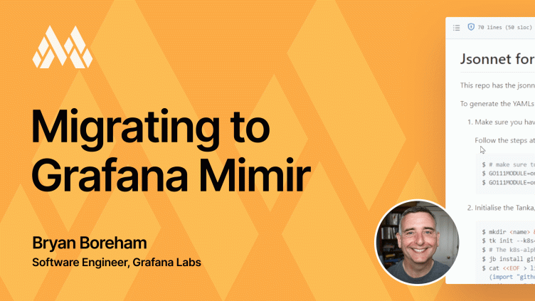 Video: How to migrate to Grafana Mimir in less than 4 minutes