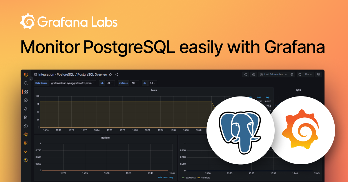 PostgreSQL Monitoring Made Easy | Grafana Labs