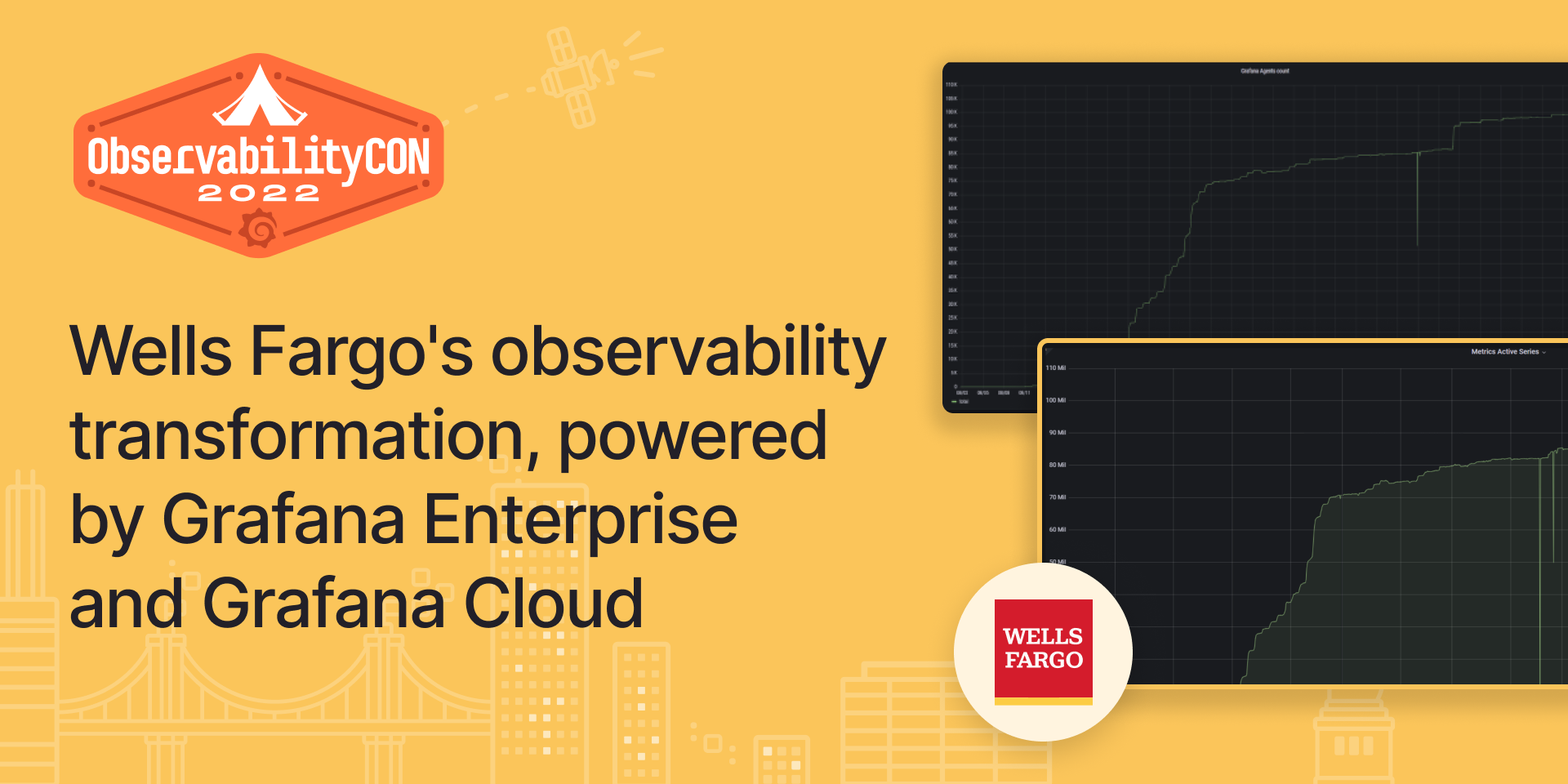Wells Fargo's observability transformation, powered by Grafana Enterprise and Grafana Cloud