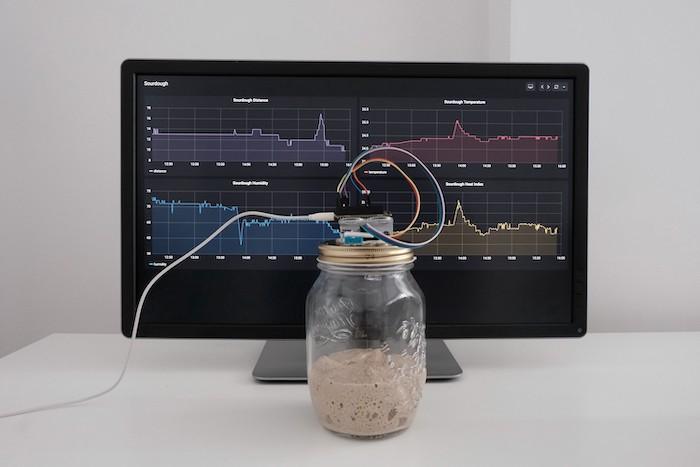 How to monitor a sourdough starter with Prometheus and Grafana Cloud