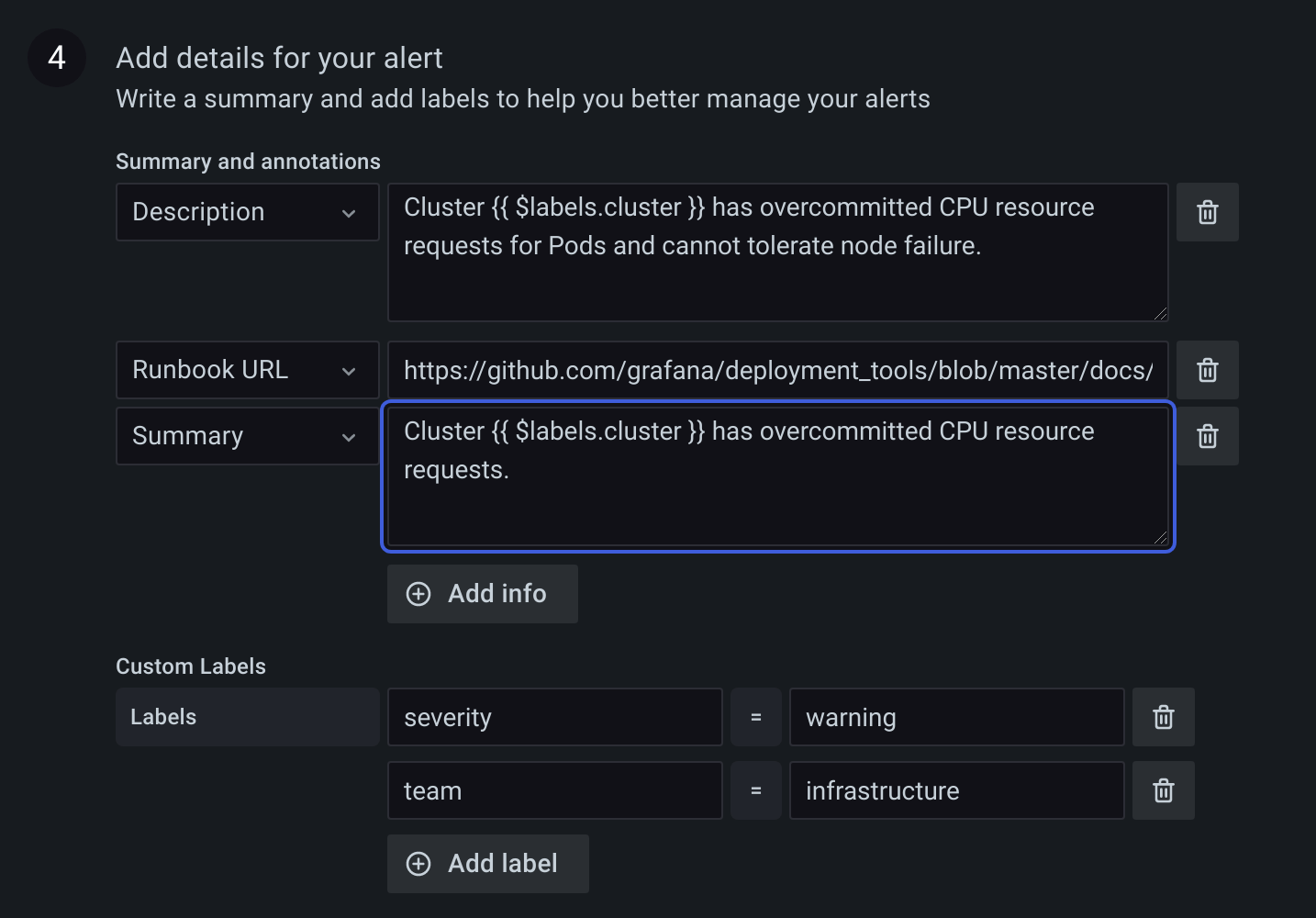 Grafana Alert Template Examples