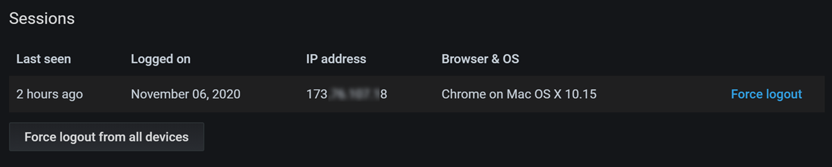 Server user management | Grafana documentation