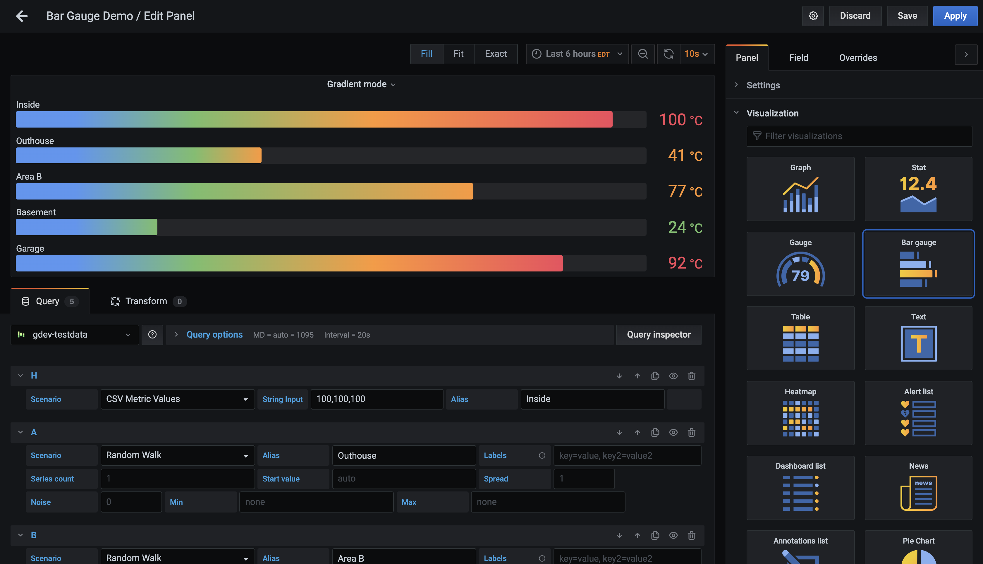 Panel editor. The EQ Edge.