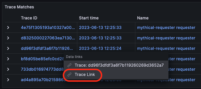 Traces | Grafana documentation