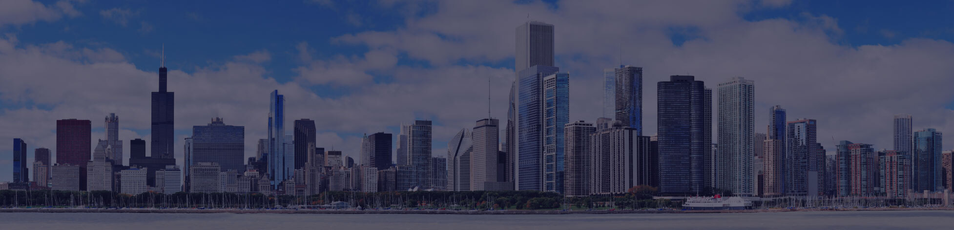 The Chicago city scape